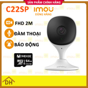 [Voucher 150k] Camera IMOU Cue 2E C22SP 1080p Wifi Đàm Thoại 2 Chiều- Báo Động Chống Trộm- Mẫu Mới 2022