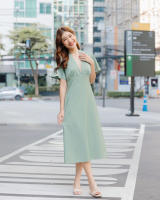 BROWN.BKK - CELI DRESS