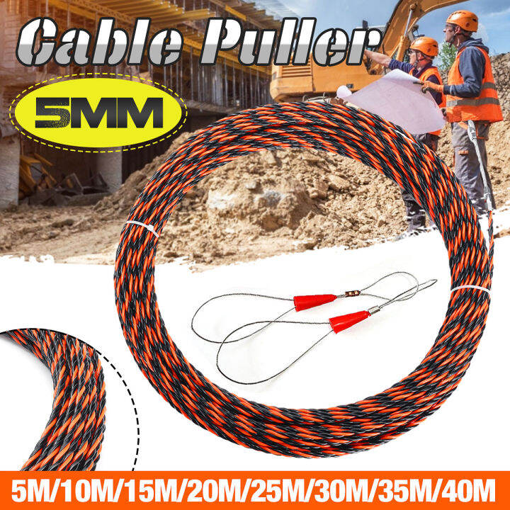 540M Fiberglass Nylon Cable Puller 5mm Fiber Optic Electrical Wire