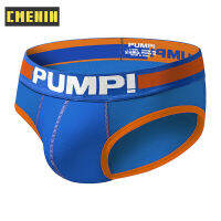 CMENIN (1 Pieces) PUMP ต่ำเอวผ้าไหมน้ำแข็งชุดชั้นในเซ็กซี่ผู้ชาย Jockstrap กางเกงในชายกางเกงในชายกางเกงชั้นในชาย Splice Mens Innerwear H69