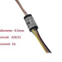 【HOT】◊✠ slip ring diameter 8.5mm micro conductive road 6 8 12 collector rotary connector