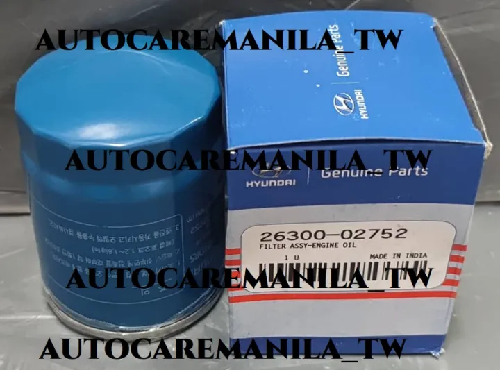 OIL FILTER HYUNDAI EON 20112018 2630002752 HYUNDAI GENUINE INDIA MADE