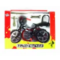 Dece Flor Mini Alloy BMXนิ้วมือโมเดลจักรยานของเล่นแฟนจักรยานเด็กของขวัญของเล่นเด็กตกแต่ง. 