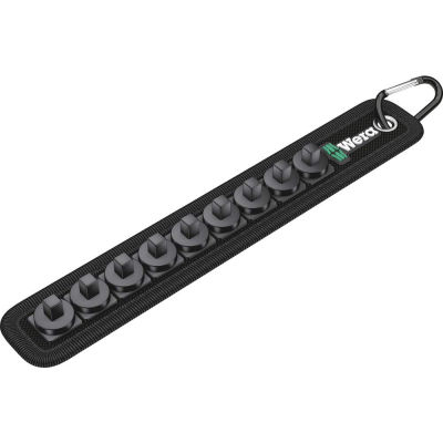 Wera 05003891001 Socket Rail A (Textile Belt), 9 Location, unloaded