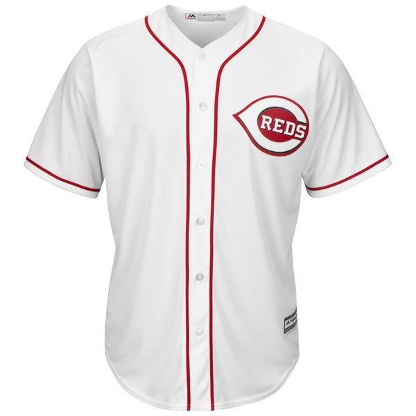 Mga bagong high-quality at pinaka-popular jerseys Mens Cincinnati Reds  Baseball Jersey Red White Grey