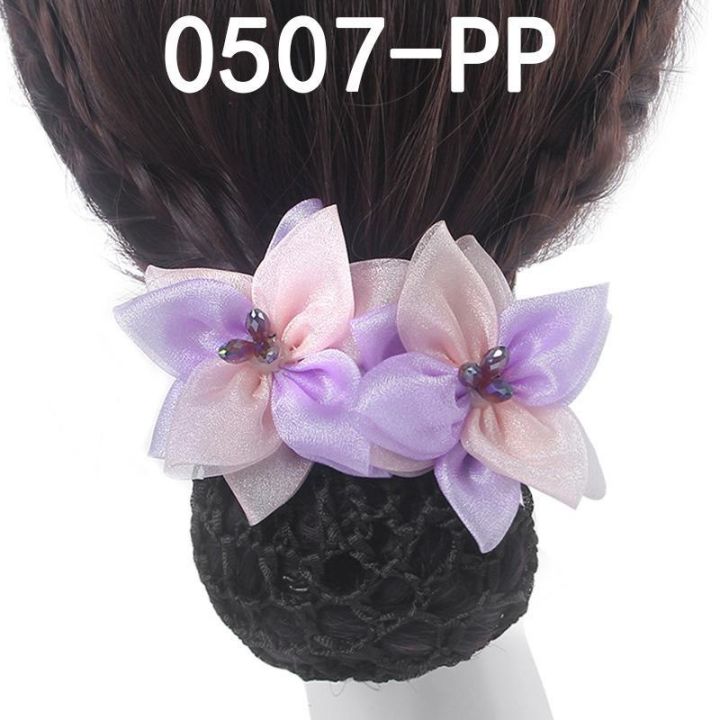 silk-gauze-flower-professional-head-flower-nurse-hotel-waiter-work-hairpin-hair-curling-tool