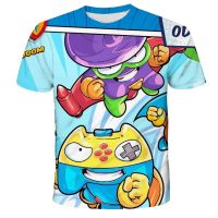 2022 year Super Zings T Shirt Kids Anime Game Streetwear Short Sleeve Childrens T-Shirt Superzings Tshirt Children Clothes Tops