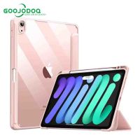 【คุณภาพสูง】GOOJODOQ เคส สำหรับ iPad Air4 Air 4 10.9 iPad Pro 11 2020 2021 iPad Gen9 Gen8 Gen7 10.2 mini6 8.3 สำหรับ iPad Air 2 2018 9.7 Mini 4 5 Air 3