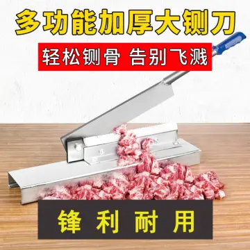 Manual Meat Slicer Spareribs Bone Cutter Machine Chinese Medicine