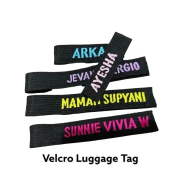 Large Custom Dog Velcro Label Pet Chest Strap Velcro Custom Patch Name Tag  Dog Chest Strap Harness