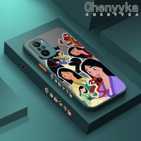 เคส Chenyyka สำหรับ Xiaomi MI POCO F3 Redmi K40 K40 Pro เคสแฟชั่นเคสลายแข็งกันแรงกระแทกฝ้าบางเคสโทรศัพท์ซิลิโคนลายขอบสี่เหลี่ยมคลุมทั้งหมดป้องกันเลนส์กล้องเคสนิ่ม