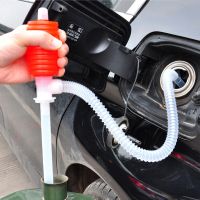 Car Truck Fuel Oil Transfer Hand Pump Gasoline Diesel Transfer Sucker Manual fuel pump Siphon Suction Auto Moto Accessories