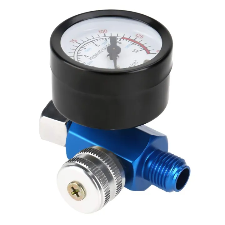 1pcs 14inch Npt Air Pressure Regulator Kit Air Adjusting Valve Regulator With Gauge For Spray 8979