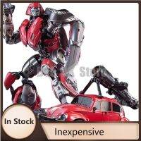 ชุดของเล่นแปลงร่างใหม่ CE02 CE-02 Cliffjumper ชิ้นส่วนโลหะผสมขนาดใหญ่เป็นชุดหนังสีแดงตุ๊กตาขยับแขนขาได้หุ่นยนต์ของขวัญ