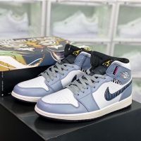 2023 Original J 1 Mid "Year of the Tiger" High Cut Basketball Shoes Casual Sneakers for Men Women