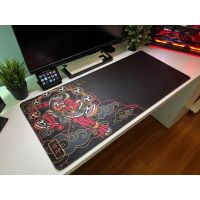 แผ่นรองเมาส์สำหรับเล่นเกม แผ่นรองเมาส์ศิลปะญี่ปุ่น ShintoGod - Raaijin Mousepad Gamer 900x400 อุปกรณ์เสริมคอมพิวเตอร์ แผ่นรองเมาส์ยาง