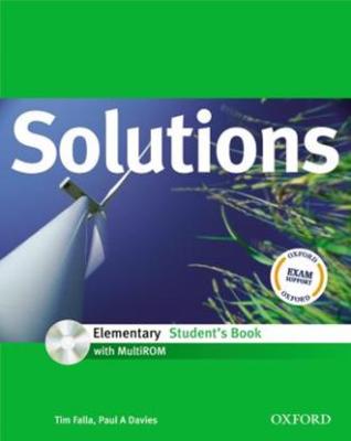 Bundanjai (หนังสือคู่มือเรียนสอบ) Solutions Elementary Student s Book Multi ROM (P)