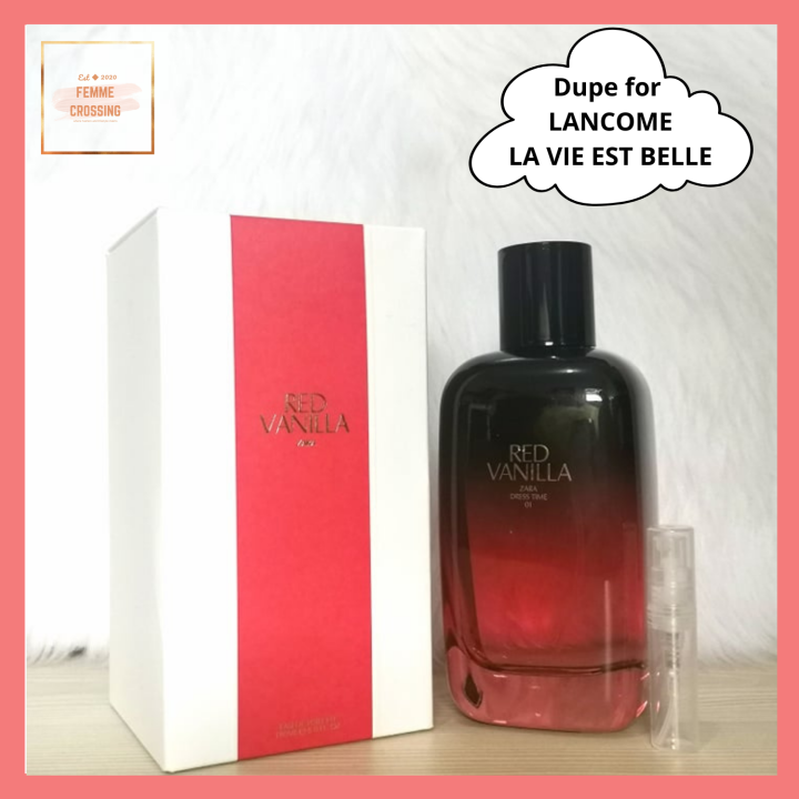 Zara Perfume, Red Vanilla review, Dupe