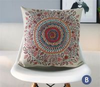 Geometric Style Cushion Cover Stripe Pattern Linen 45x45cm Geometric Line Square Home Decorative Throw Pillows Case Pillowscase