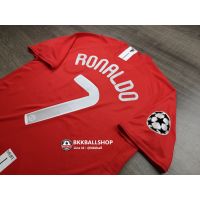 [Spot] [Retro] - เสื้อฟุตบอล ย้อนยุค แมนยู Home เหย้า 2007/08 Final Moscow 2008 Full Option พร้อมเบอร์ชื่อ 7 RONALDO