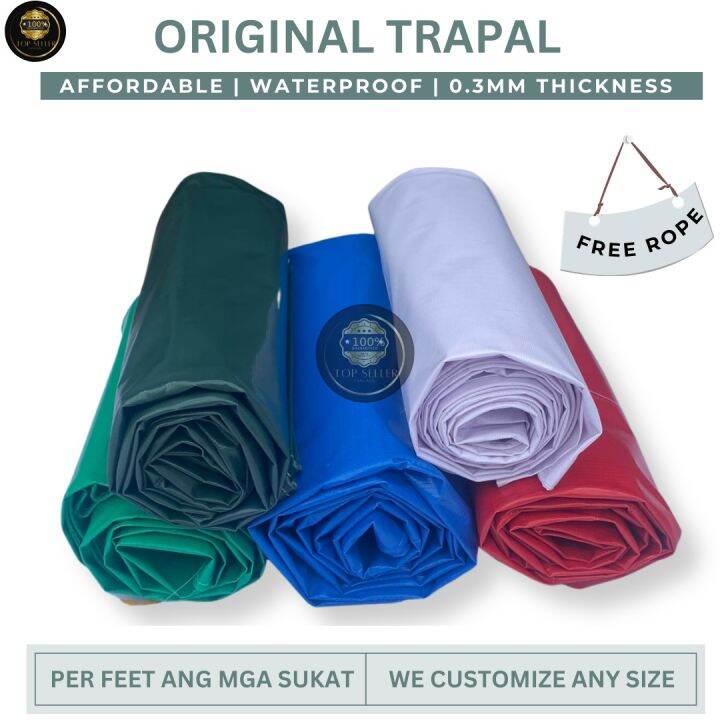 4x4ft Original Tarpaulin Multi Purpose Trapal PVC Type Tarp Lazada PH