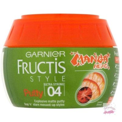 (Good product) ⚡️AA British Garnier Fructis fruit hair repair gel mud mask No. 4 150ml import