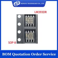 20-100 Buah LM393DR LM393 IC DUAL DIFF COMP 8-SOIC LM393DT LM393DR2G SOP-8