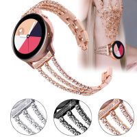 卍✺☸ Luxury Diamond Bracelet for Garmin Venu 2 Plus Band Woman Wristband Bling For Forerunner 245 Vivoactive 4 3 Move 3 Luxe Correa