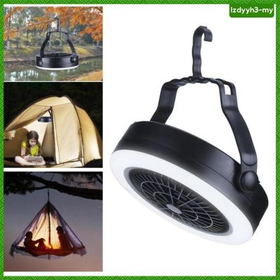 ❈ [Activity Price] Outdoor Tent Fan with Light Rechargeable Camping Lantern Handheld Travel