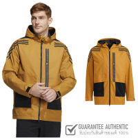 Adidas Contrasting Colors Sports Training Casual Hooded Jacket HE7403 เสื้อแจ็คเก็ตกีฬาผู้ชาย