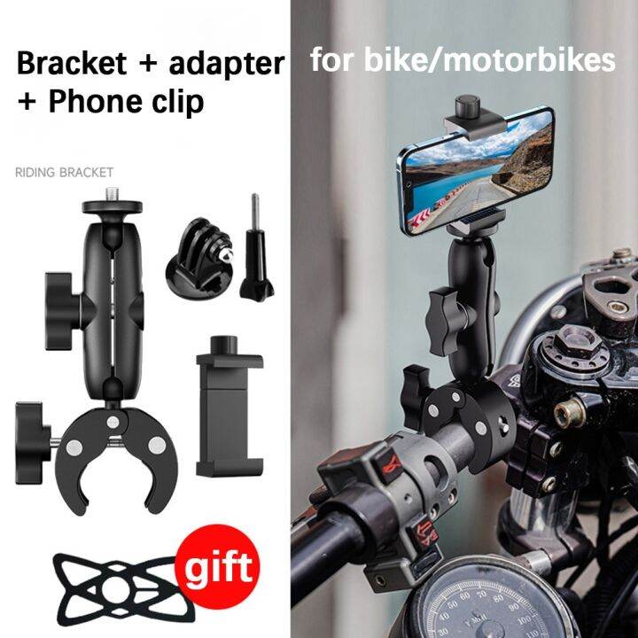 hongdak-for-gopro-11-10-9-motorcycle-accessories-mirror-mount-holder-handlebar-bicycle-bracket-for-phone-insta360-action-camera