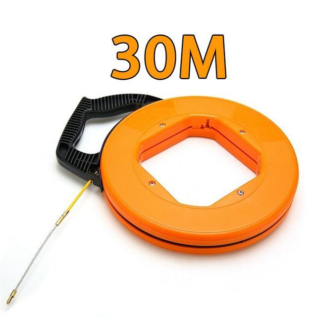 fiberglass-professional-cable-puller-30meter-flexible-glider-swivel-fish-tape-portable-reel-conduit-duct-wire-pulling-tool