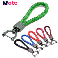 ❦ Motorcycle Accessories Braided Rope Keyring Motorcycle Keychain Holder Keyring For Kawasaki Z750 Z 750 Accessories