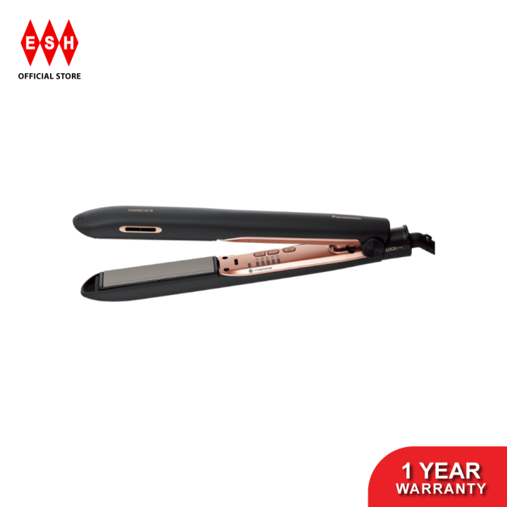 Panasonic EHHS99 5 Temperature Settings Dualvoltage Nanoe Hair Straightener Lazada