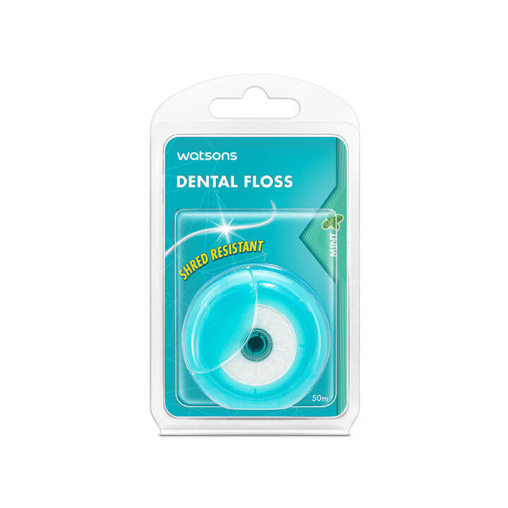 WATSONS Dental Floss Mint 50m Lazada