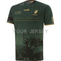 คุณภาพสูงในสต็อก 2021/22 rugby ball suit Ireland Delhi memorial clothing short sleeve T-shirt male sport shirt