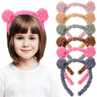 Chaoshihui 6pcs Bear Ears headbands ห่วงขนปุยปาร์ตี้ชุดคอสเพลย์ชุดเครื่องแต่งกายคอสเพลย์