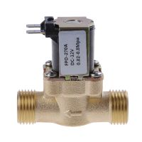 1PC G1/2Inch Brass Electric Solenoid Valve for Solar Water Heater