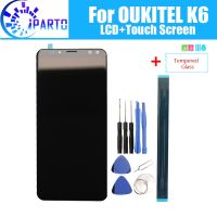 【☑Fast Delivery☑】 xuexin หน้าจอ K6 Lcd ขนาด5.99นิ้วสำหรับ Oukitel อะไหล่แผงแก้วดิจิตอล Lcd ทดสอบแล้ว100% หน้าจอสัมผัสสำหรับ K6 Oukitel