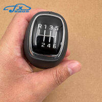 หนังแท้6-Speed หัวเกียร์ Handle Shift Knob สำหรับ Hyundai Elantra AD 2016 17 ACCENT  SOLARIS I30 2017-18 43711F2300