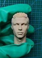 16 Scale Football Player Head Sculpt สำหรับ12นิ้ว Action Figure ตุ๊กตา Unpainted Head Sculpt No.019