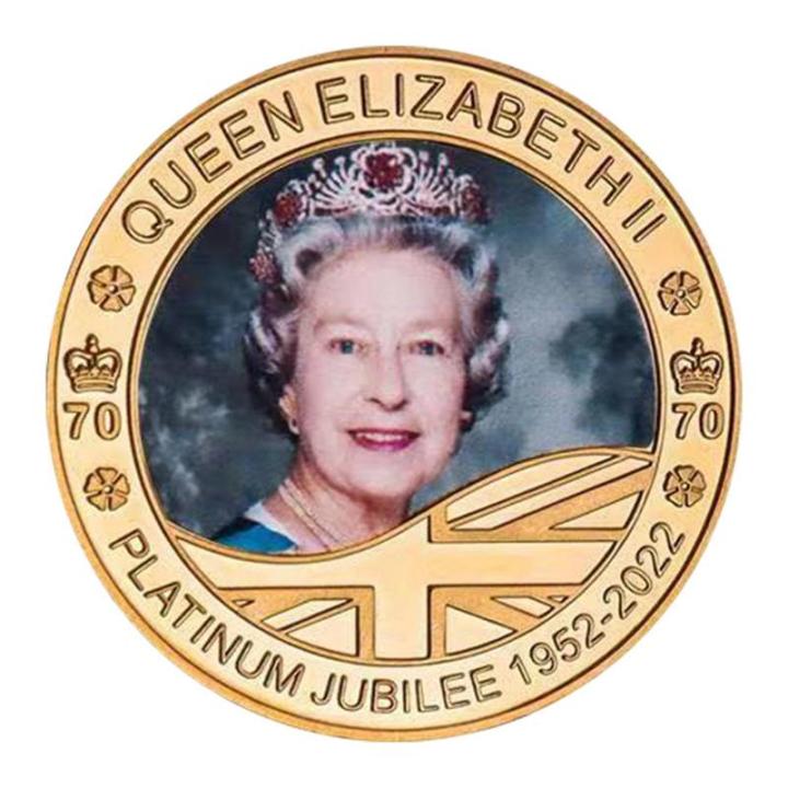 1926-2022-her-majesty-the-queen-elizabeth-ii-gold-commemorative-coin-uk-royal-family-souvenir-challenge-coin-gifts-elizabeth-ii