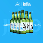 CHÍNH HÃNG Soju Hàn Quốc JINRO FRESH 360ml - Hộp 6 chai