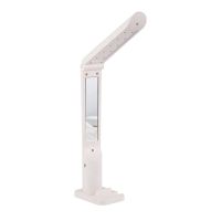 LED Desk Lamp, Eye Protection Reading Folding Lights Contact Bedroom Bedside Lamp with Charging and Plugging