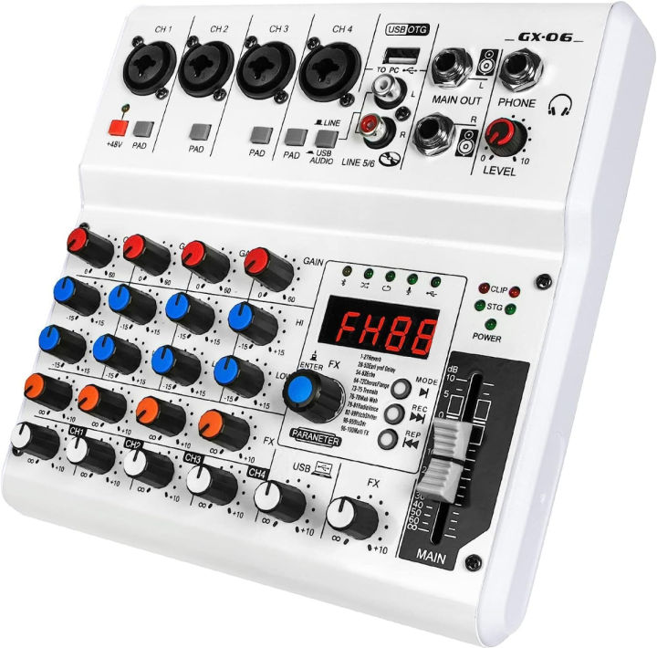 kmise-6-channel-audio-mixer-with-99-sound-effects-for-pc-portable-sound-mixing-console-with-bluetooth-usb-recording-input-for-live-streaming-podcasting-dj-show