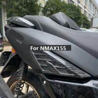 รถจักรยานยนต์คาร์บอนไฟเบอร์ด้านหลังแผงด้านข้างยามปกตัดสำหรับ Yamaha NMAX155 NMAX 155 2020 2021ดัดแปลงอุปกรณ์เสริม