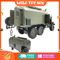 WPL B-36 Ural Command Communication Vehicle Rear Compartment Diy Parts Car Trunk Modification Accessories