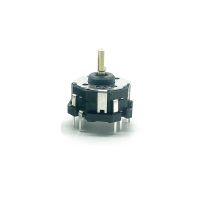 ┇ RKJXT1F42001 4-Way Metal Switch Car Navigation Encoder Key Rocker Push Switch Encoder 10mA 5V DC 15 Pulses 360° Encoder