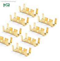 ❁❄ NEW 50pcs/100pcs 453/453C U-shaped terminal tab cold inserts connectors cold terminal small teeth fascia terminal2.5-4mm2