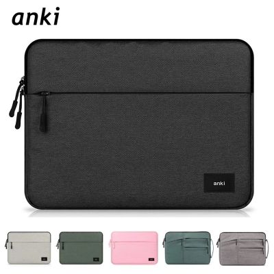 ยี่ห้อ Anki กระเป๋าแล็ปท็อป11,12 13,14 15,15.6นิ้ว M1แขนเสื้อกันน้ำเคสสำหรับ Macbook แอร์โปรกระเป๋าถือคอมพิวเตอร์โน๊ตบุ๊คจัดส่งจากร้าน Zongsheng